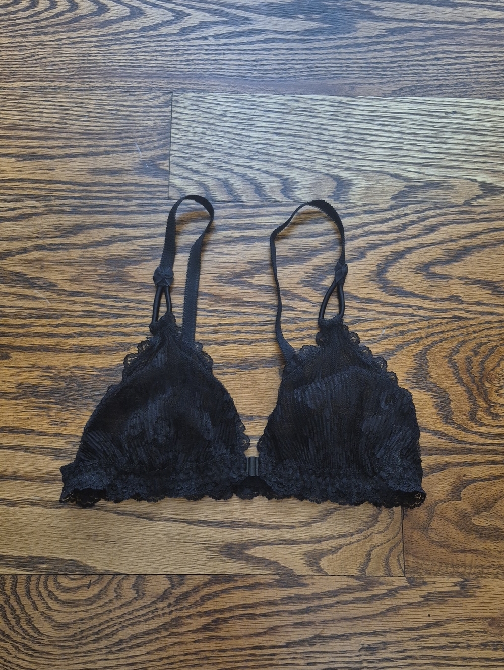 Black Lace Bralette - Women's Intimates